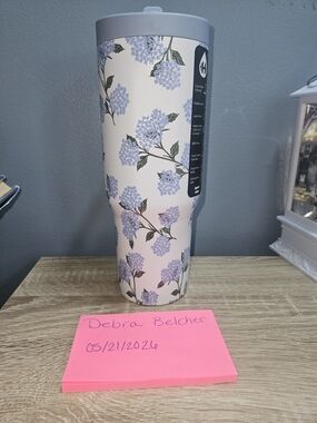 Hydrojug Sport Tumbler 40oz Hydrangea